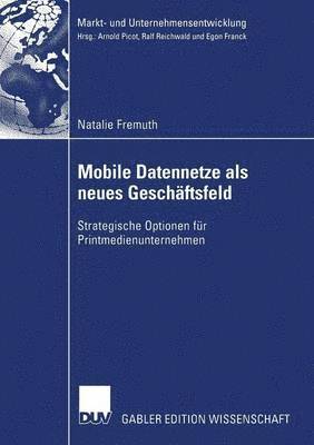 bokomslag Mobile Datennetze als neues Geschftsfeld