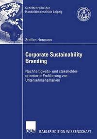 bokomslag Corporate Sustainability Branding