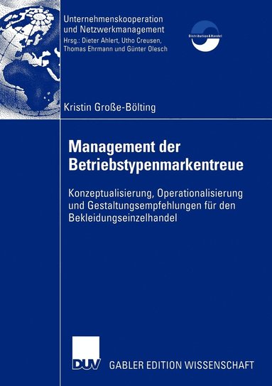 bokomslag Management der Betriebstypenmarkentreue