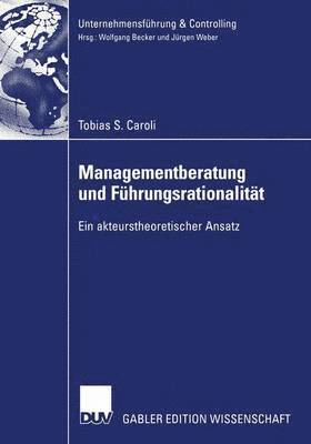 bokomslag Managementberatung und Fhrungsrationalitt