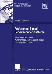 bokomslag Preference-Based-Recommender-Systeme