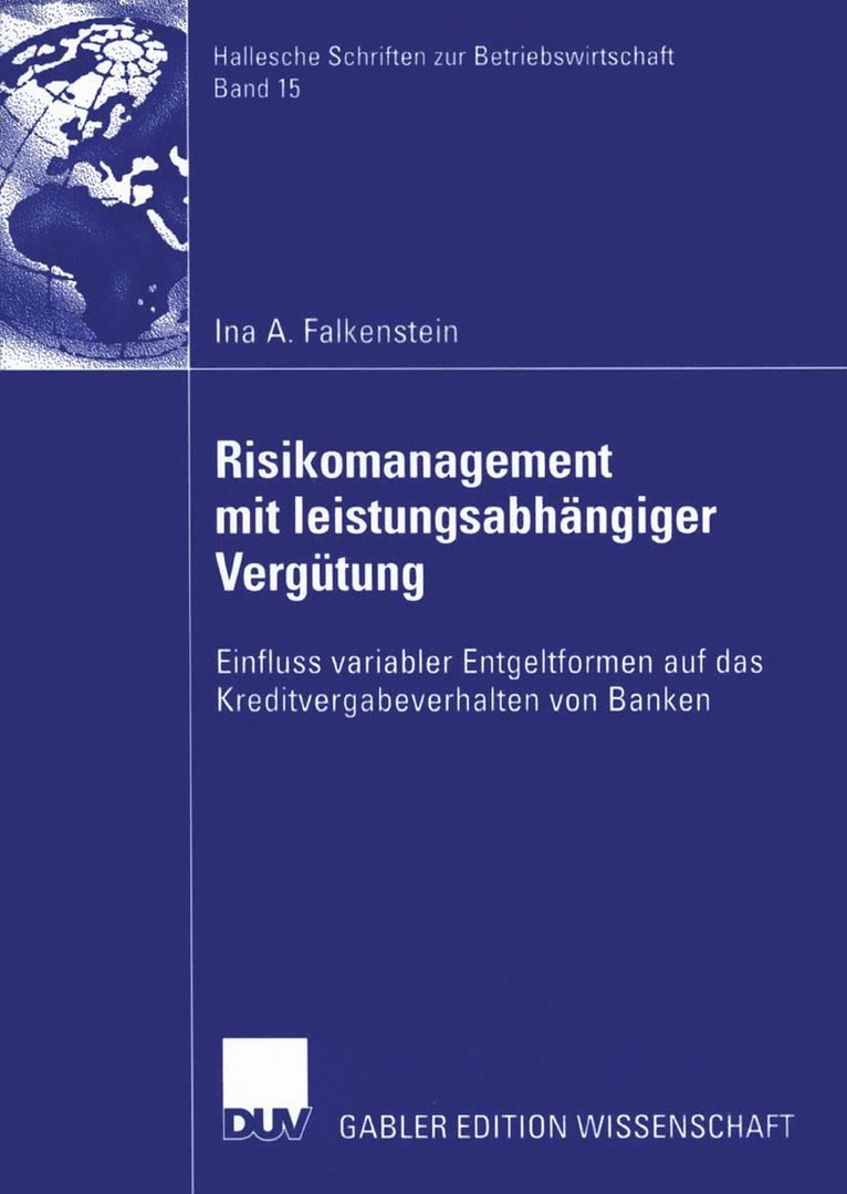 Risikomanagement mit leistungsabhngiger Vergtung 1