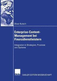 bokomslag Enterprise-Content-Management bei Finanzdienstleistern