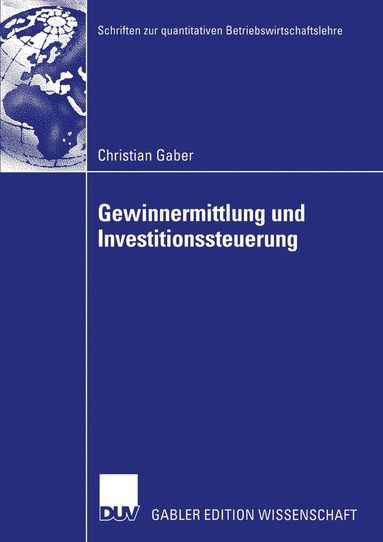 bokomslag Gewinnermittlung und Investitionssteuerung