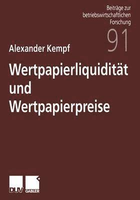 Wertpapierliquiditt und Wertpapierpreise 1