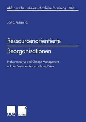 bokomslag Ressourcenorientierte Reorganisationen