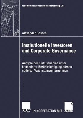 Institutionelle Investoren und Corporate Governance 1