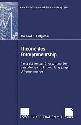 Theorie des Entrepreneurship 1