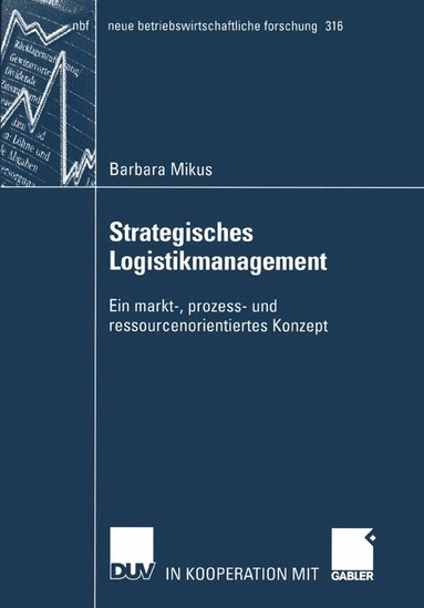 bokomslag Strategisches Logistikmanagement