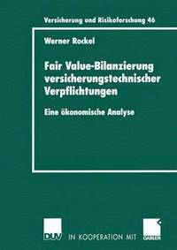 bokomslag Fair Value-Bilanzierung versicherungstechnischer Verpflichtungen