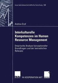 bokomslag Interkulturelle Kompetenzen im Human Resource Management