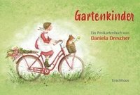 bokomslag Postkartenbuch 'Gartenkinder'