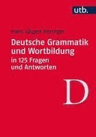 bokomslag Deutsche Grammatik und Wortbildung  in 125 Fragen und Antworten