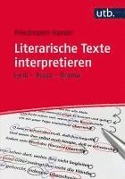 bokomslag Literarische Texte interpretieren