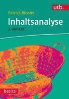 Patrick Rössler - Inhaltsanalyse, Häftad