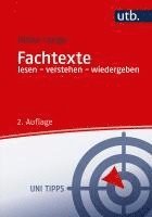 bokomslag Fachtexte lesen - verstehen - wiedergeben