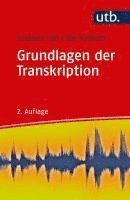 bokomslag Grundlagen der Transkription