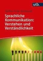 bokomslag Sprachliche Kommunikation: Verstehen und Verständlichkeit