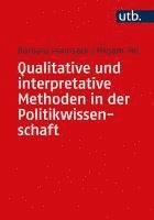 bokomslag Qualitative und interpretative Methoden in der Politikwissenschaft