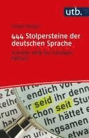bokomslag 444 Stolpersteine der deutschen Sprache