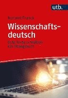 bokomslag Wissenschaftsdeutsch
