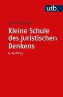 bokomslag Kleine Schule des juristischen Denkens