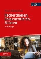 Klaus Niedermair - Recherchieren, Dokumentieren, Zitieren, Häftad