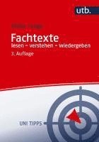 bokomslag Fachtexte lesen - verstehen - wiedergeben