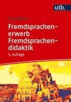 bokomslag Fremdsprachenerwerb - Fremdsprachendidaktik