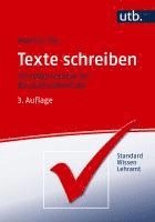 bokomslag Texte schreiben