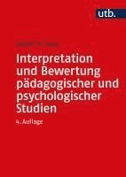 bokomslag Interpretation und Bewertung pädagogischer und psychologischer Studien