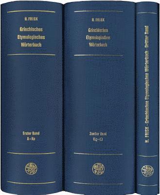 bokomslag Griechisches Etymologisches Worterbuch, Bd. 1: A - Ko