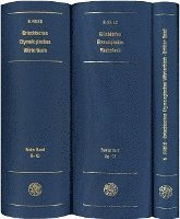 bokomslag Griechisches Etymologisches Worterbuch, Bd. 3: Nachtrage - Wortregister - Corrigenda - Nachwort