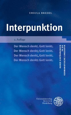 Ursula Bredel - Interpunktion, Häftad