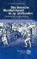 bokomslag Das Deutsche Mundart-Sonett Im 19. Jahrhundert: Entstehung, Entwicklung Und Kontexte Einer Unmoglichen Gedichtform