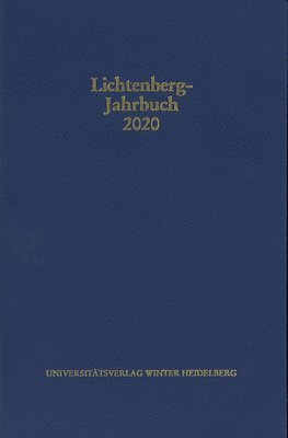 bokomslag Lichtenberg-Jahrbuch 2020