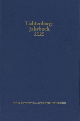 Ulrich Joost, Burkhard Moennighoff - Lichtenberg-Jahrbuch 2020, Inbunden