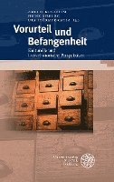 bokomslag Vorurteil Und Befangenheit: Kulturelle Und Literarhistorische Perspektiven