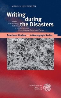 bokomslag Writing During the Disasters: Modes of Rendering Suffering in Contemporary Experimental American Poetry