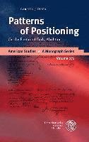 Carsten Junker - Patterns of Positioning: On the Poetics of Early Abolition, Inbunden