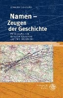 bokomslag Namen - Zeugen Der Geschichte