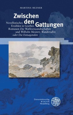 bokomslag Zwischen Den Gattungen: Novellistisches Erzahlen in Goethes Romanen 'Die Wahlverwandschaften' Und 'Wilhelm Meisters Wanderjahre Oder Die Entsagenden'