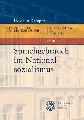 bokomslag Sprachgebrauch Im Nationalsozialismus