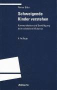 bokomslag Schweigende Kinder verstehen