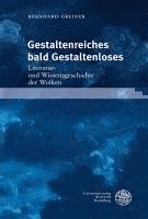 bokomslag Gestaltenreiches Bald Gestaltenloses: Literatur- Und Wissensgeschichte Der Wolken