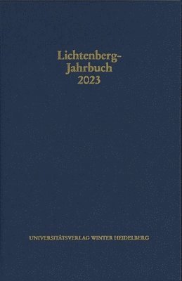 bokomslag Lichtenberg-Jahrbuch 2023