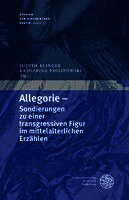 Allegorie - Sondierungen Zu Einer Transgressiven Figur Im Mittelalterlichen Erzahlen
