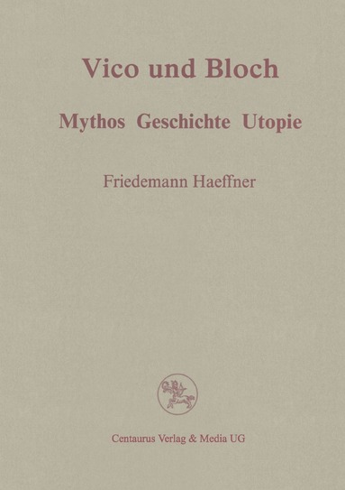 Friedemann Haeffner - Vico und Bloch, Häftad