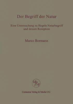 Der Begriff der Natur 1