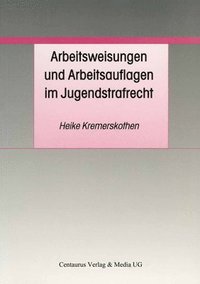 bokomslag Arbeitsweisungen und Arbeitsauflagen im Jugendstrafrecht